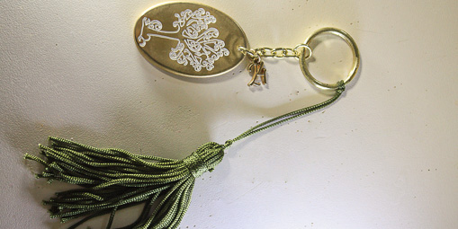 Greek New Year good luck charm (gouri)